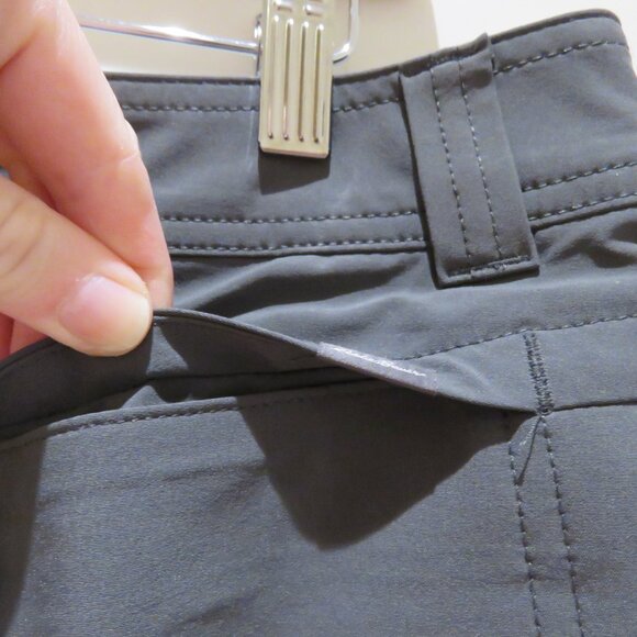 EDDIE BAUER Adventurer 2.0 Skort Dark Smoke Gray Outdoor Gorpcore Travel 10 NWT - Picture 10 of 12